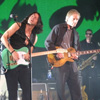 On stage with Roger Waters